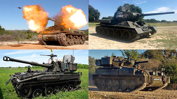 DriveTanks menu options lead