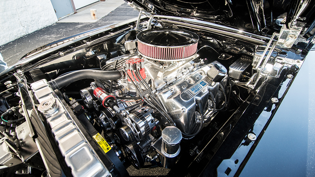 Paul Buffoni, Muscle Cars, Bravo Company Manufacturing, 1969 Ford Mustang Mach 1, engine