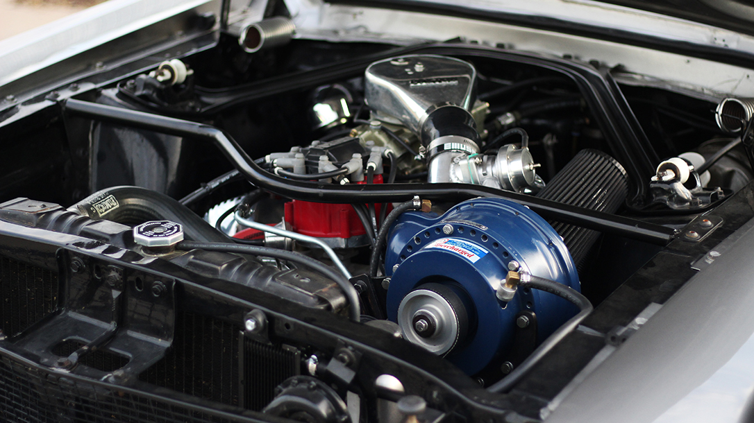 Kort Nielson, Muscle Cars, Christensen Arms, 1967 Mustang, engine