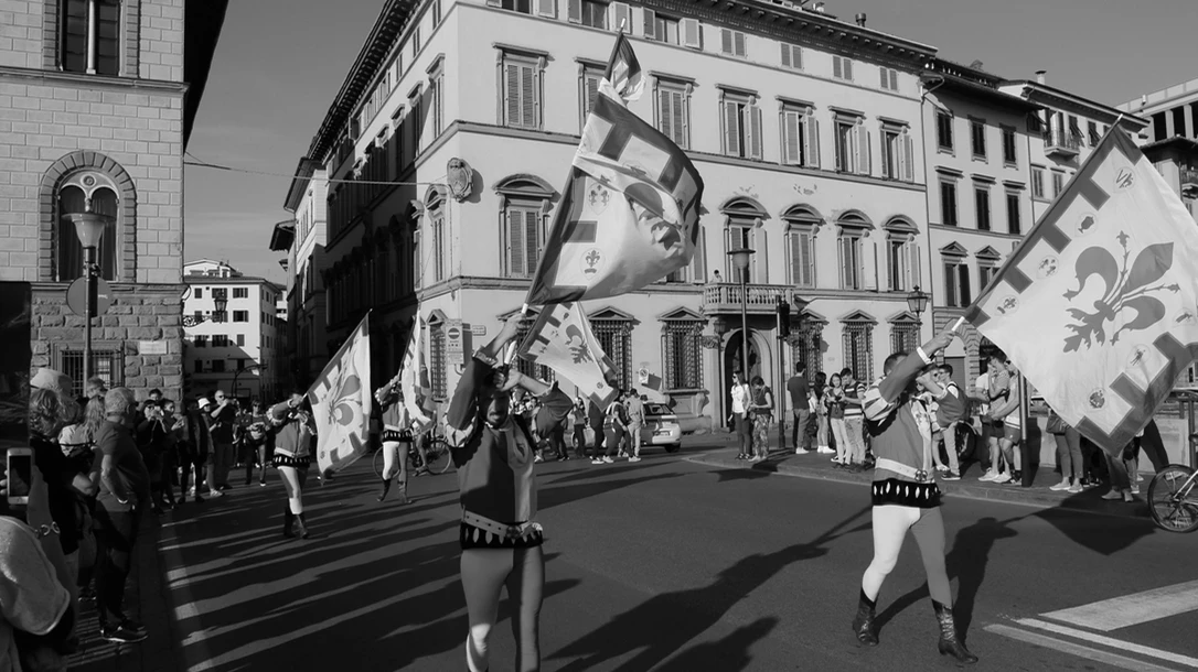 Calcio Fiorentino was anciet type of violent soccer like match.