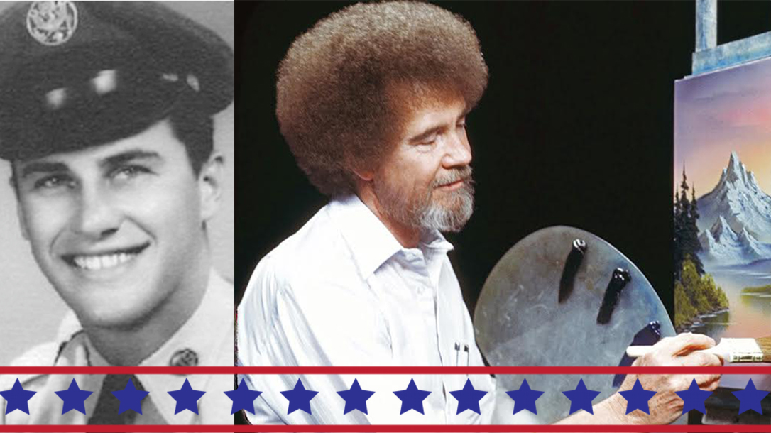 Bob Ross served in the United States Air Force!