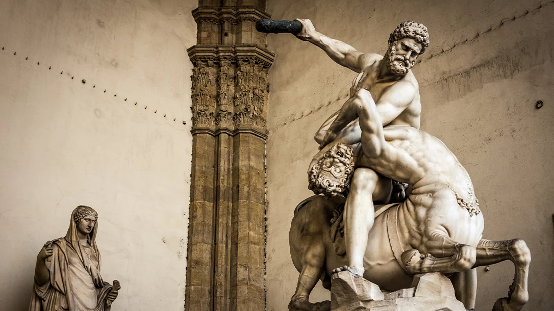 Centaurs are mythical creatures.