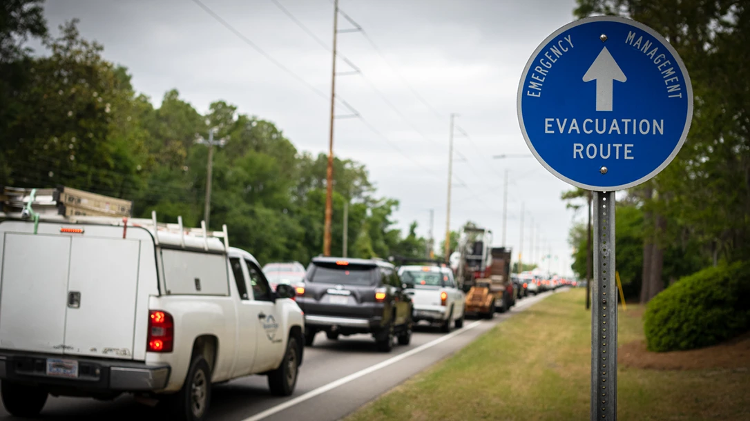 In some areas of the country, official evacuation routes are well-marked and easy to find, and thus easy to avoid if needed.