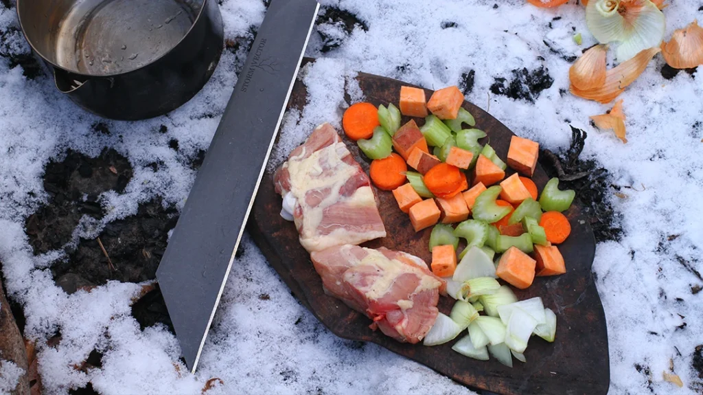 Making stews and soups is the way to go to capture nutrients during rough times.