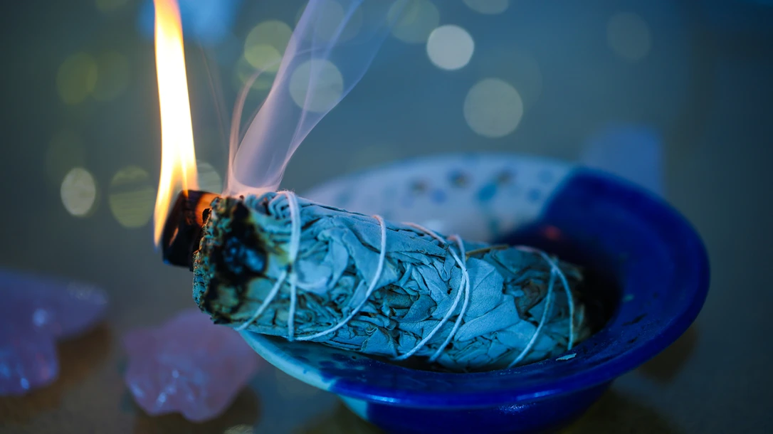 Sage can be used to cleanse evil spirits.