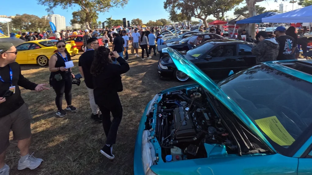 The Japanese Classic Car show in Long Beach, California.