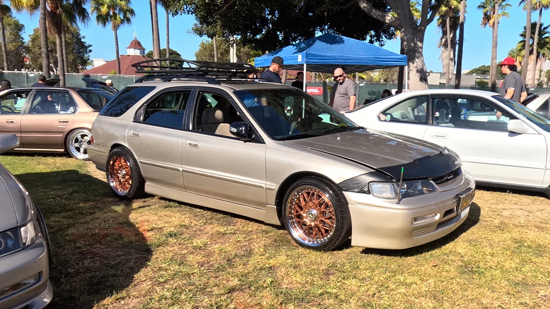 A retro-inspired Honda Accord wagon build.