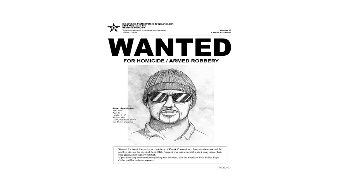 The accuracy of the police sketch helped detectives connect the dots and ultimately solve the case.