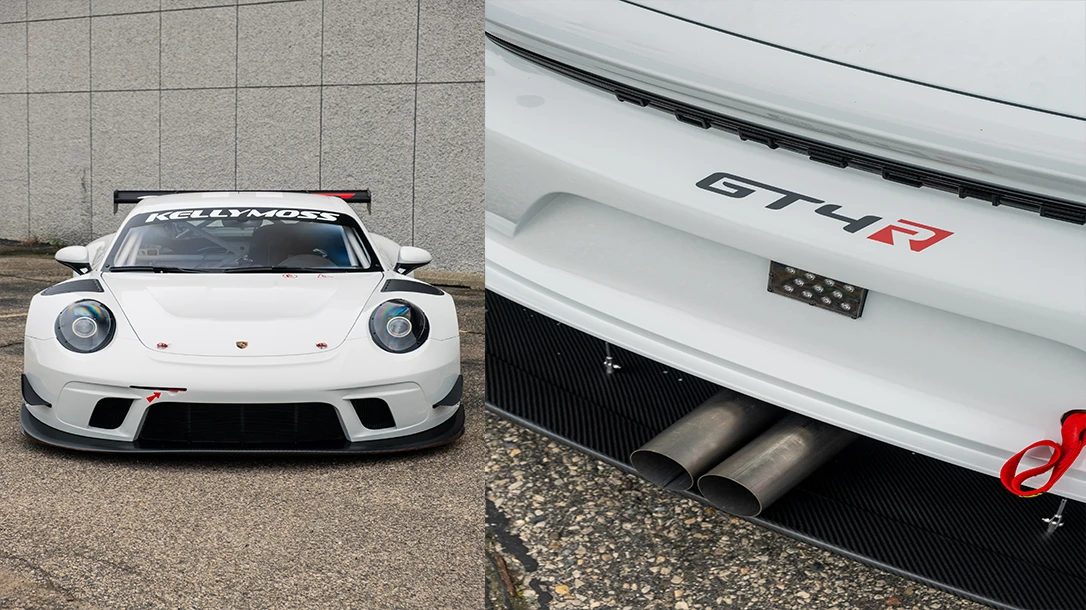 Displayed within the Hoonigan exhibit at SEMA, the GT4R represents a collaboration between two icons of performance culture.