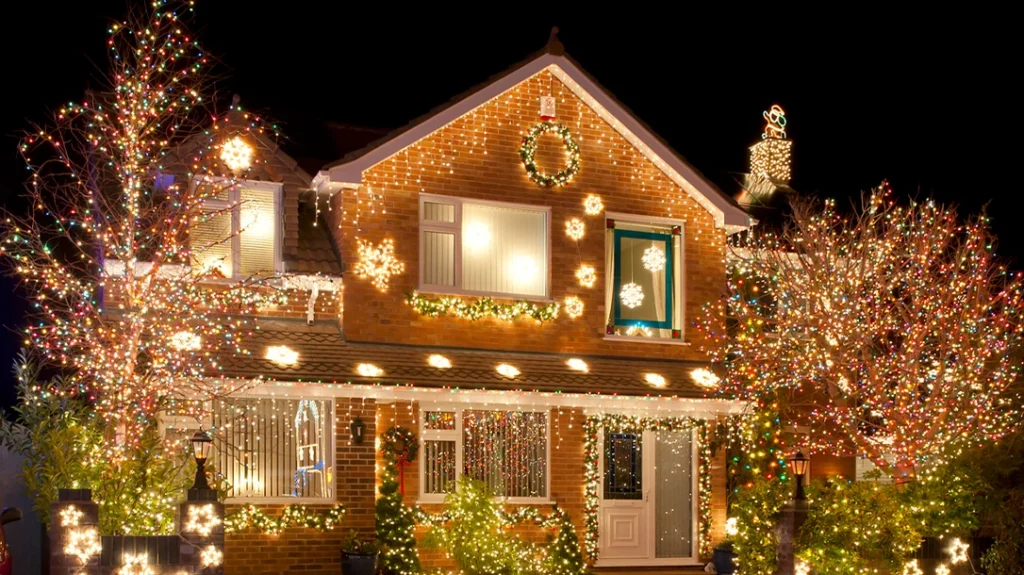 What's Christmas without some holiday lights?