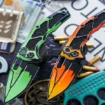 Heritic knives colorful comic book offerings are truly badass knives of 2025.