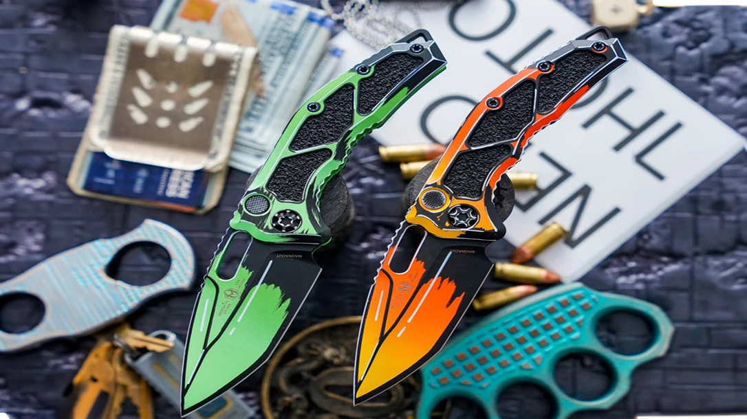 Heritic knives colorful comic book offerings are truly badass knives of 2025.
