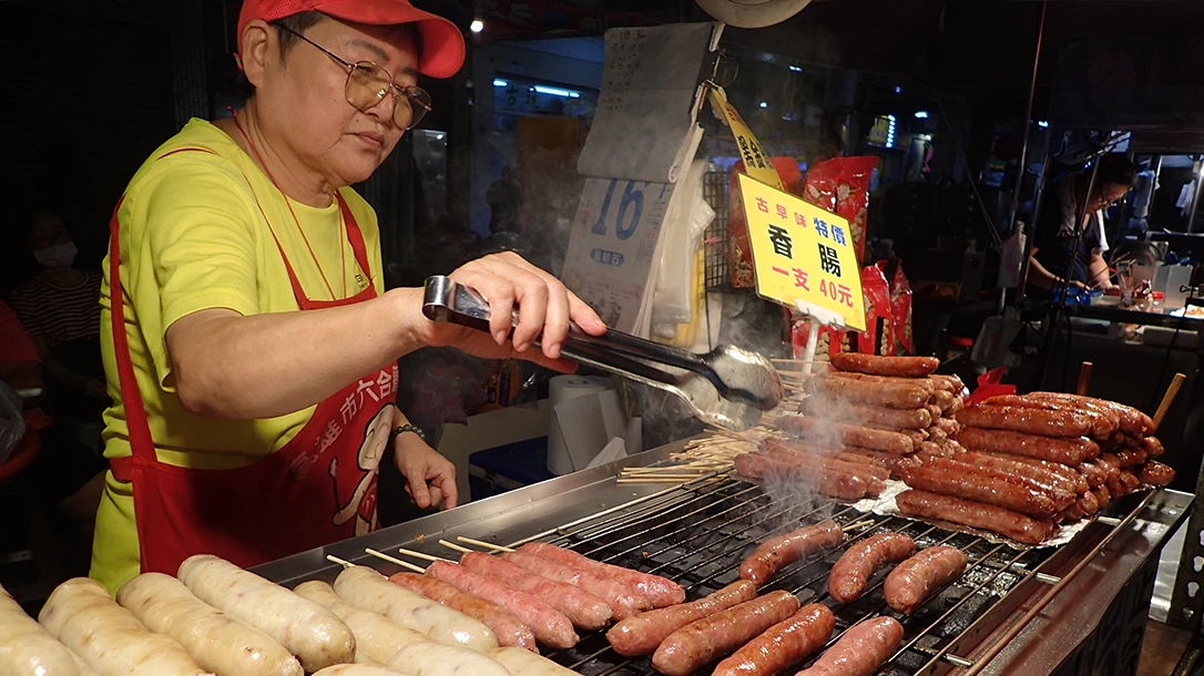 In the heart of the city, the night market transforms into a culinary wonderland.