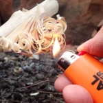 Included in this survival kit is a lighter.
