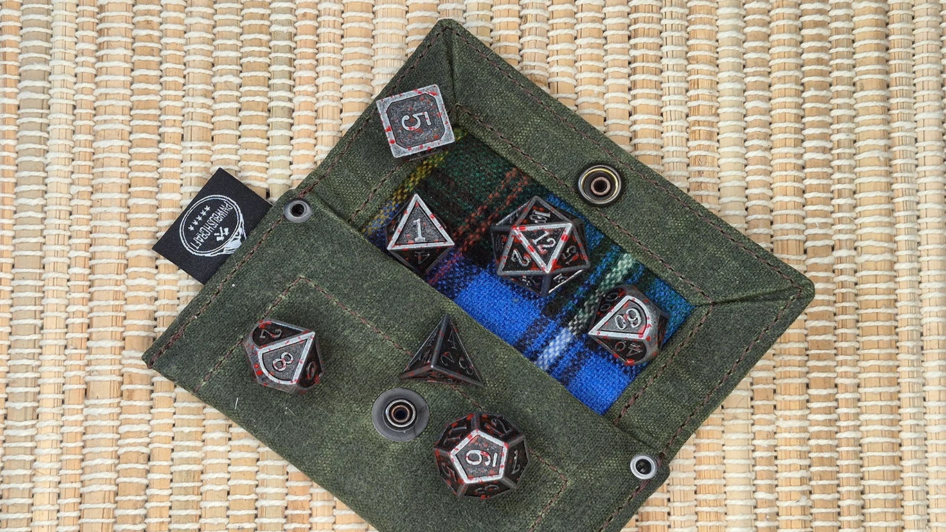 If you’re a tabletop gamer, their Dice Pouch might be right up your alley.
