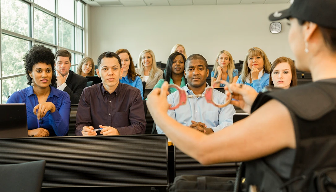 Advancing safety with innovative police tactics.