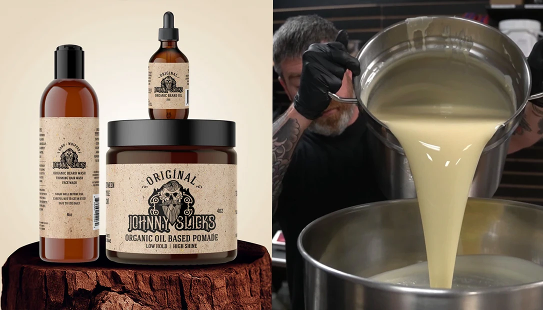 Elevate your style with Johnny Slicks—American-made pomade and beard care built for performance.